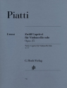 12 Capricci op.25 fr Violoncello solo