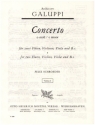 CONCERTO E-MOLL FUER 2 FLOETEN UND STREICHORCHESTER, VIOLINE 1