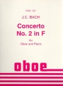 Concerto F major no.2 for oboe and orchestra oboe and piano
