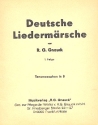 Deutsche Liedermrsche Band 1 fr Blasorchester Tenorsaxophon