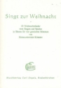 Singt zur Weihnacht - 83 Weihnachtslieder fr gem Chor a cappella Partitur