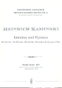 Introitus und Hymnus fr Soli (SA Bar), Streichtrio, Orchester und Chor,  Studienpartitur