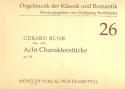 8 Charakterstcke op.54 fr Orgel