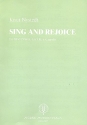 Sing and rejoice for mixed chorus a cappella score