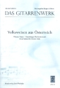 Volksweisen aus sterreich Wiener Tnze und Thernberger Hochzeitsmusik fr Gitarre