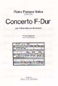Concerto F-Dur per cembalo con stromenti Stimmen