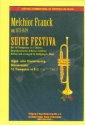 Suite festiva fr 10 Trompeten in 2 Chren, Streichorchester und Bc Klavierauszug und Stimmensatz