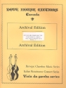 4 Concertini a 4 for flute (recorder), soprano gamba (violin), bass gamba (cello)