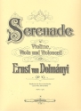 Serenade C-Dur op.10 fr Streichorchester Partitur