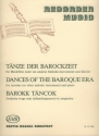 Tnze der Barockzeit fr Sopranblockflte und Klavier