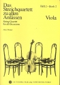 Das Streichquartett zu allen Anlssen Band 2 fr Streichquartett Viola