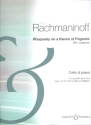 Rhapsody on a Theme of Paganini for cello and piano