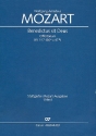 Benedictus sit Deus KV117 fr Sopran, gem Chor, Orchester und Orgel Klavierauszug