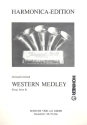Western Medley für 3 Mundharmonikas, Akkordeon und Baß Partitur