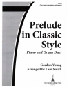 Prelude in classic Style for piano and organ