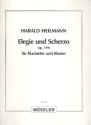 Elegie und Scherzo op.159 fr Klarinette und Klavier