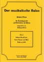 Unter Donner und Blitz op.324 fr Streichquartett (Kontraba ad lib.) Partitur und Stimmen
