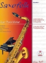 Saxfolk vol.1 (+CD) faciles pour saxophone alto et piano