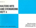 Halters Hits and Evergreens Band 4: fr Blasorchester Klarinette in Es