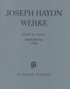 Joseph Haydn Werke Reihe 11 BAND 1 STREICHTRIOS 1. FOLGE