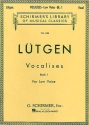 Vocalises vol.1 for low voice and piano
