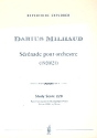 Serenade fr Orchester Studienpartitur (1920/21)