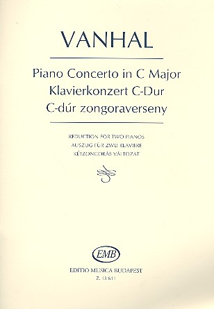 Konzert C-Dur fr Klavier und Orchester fr 2 Klaviere