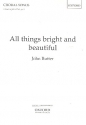All Things bright and beautiful for unisono chorus and piano
