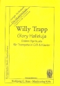 Glory Halleluja fr Trompete C/B und Klavier