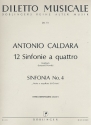 Sinfonia Nr.4 fr Streicher und Bc Stimmen