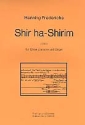 Shir ha-shirim fr Oboe d'amore und Orgel