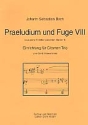 Prludium und Fuge Nr.8 aus dem Wohltemperierten Klavier fr 3 Gitarren,   Partitur und Stimmen