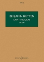 Saint Nicolas op. 42 HPS 63 fr Tenor solo, gemischter Chor (SATB), Frauenchor (SA), 4 Knabenstimm Studienpartitur