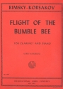 Flight of the Bumble Bee for clarinet and piano