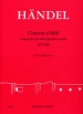 Concerto d-Moll nach op.3,5 für Blockflötenensemble (ST(T)B) Partitur und Stimmen