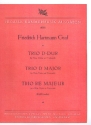 Trio D-Dur fr Flte, Violine und Violoncello Stimmen (Verlagskopie)