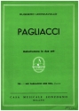 No pagliacchio non son Arie aus Pagliacci fr Tenor und Klavier (it)