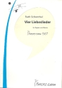 3 Liebeslieder fr Sopran und Klavier