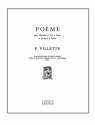 POEME POUR CLARINETTE ET PIANO (OU ORCH. A CORDES)