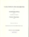 Variaionen op.31: fr Orchester Klavierauszug 2 Klaviere 4 Hnde