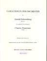 Variaionen op.31: fr Orchester Klavierauszug 2 Klaviere 4 Hnde