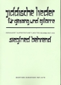 Jiddische Lieder fr Gesang und Gitarre