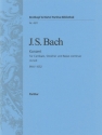 Konzert d-Moll BWV1052 für Cembalo, Streicher und Bc Partitur