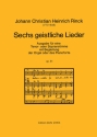 6 geistliche Lieder op.81 fr Tenor (Sopran) und Klavier (Orgel)