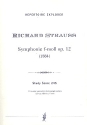 Sinfonie f-Moll op.12  fr Orchester Studienpartitur
