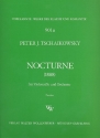 Nocturne fr Violoncello und Streicher Partitur