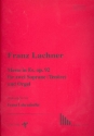 Messe Es-Dur op.92 fr 2 Soprane (Tenor) und Orgel Partitur