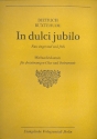 In dulci jubilo Weihnachtskantate fr gem Chor (SAB) und Instrumente Partitur