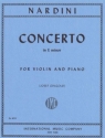 Concert in e minor for violin and piano GINGOLD, JOSEF,  ED