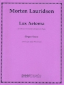 Lux aeterna for chorus and chamber orchestra (organ) organ score